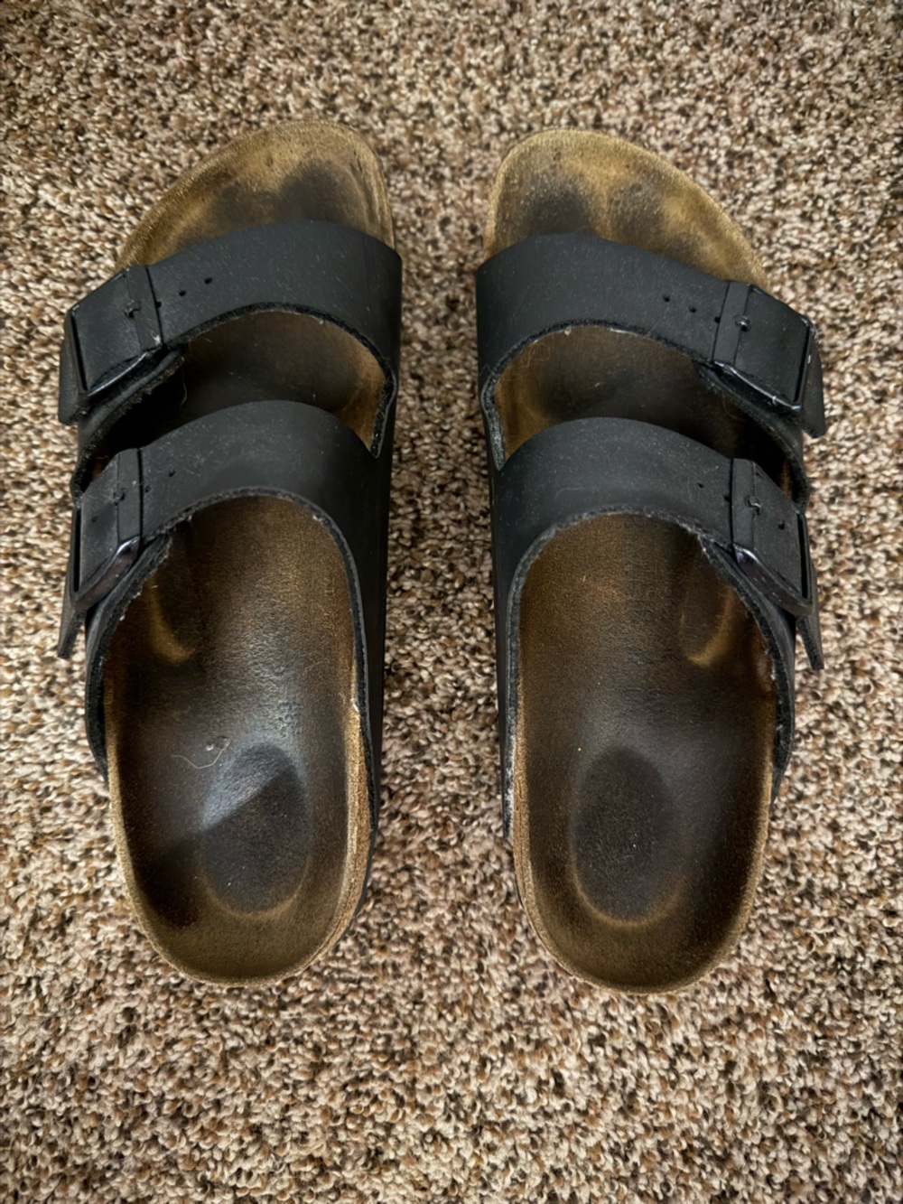 Well-worn Birkenstocks Size 40